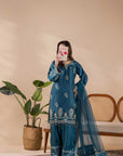3PC Stitched Suit - ZR129SILK