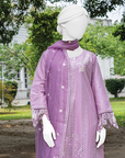 3 Piece - Stitched Cotton Suit