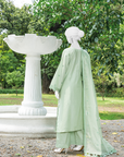 3 Piece - Stitched Cotton Suit