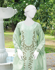 3 Piece - Stitched Cotton Suit