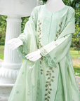 3 Piece - Stitched Cotton Suit
