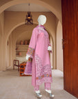 3 Piece - Stitched Cotton Suit