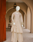 3 Piece - Printed Stitched Cotton Suit