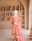 3 Piece - Stitched Cotton Suit