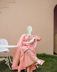 3 Piece - Printed Stitched Cotton Suit
