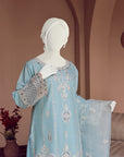 3 Piece - Stitched Cotton Suit