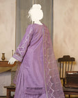 Dhanak Lilac - 3pc Ready to wear