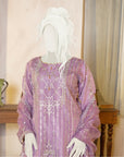 Dhanak Lilac - 3pc Ready to wear