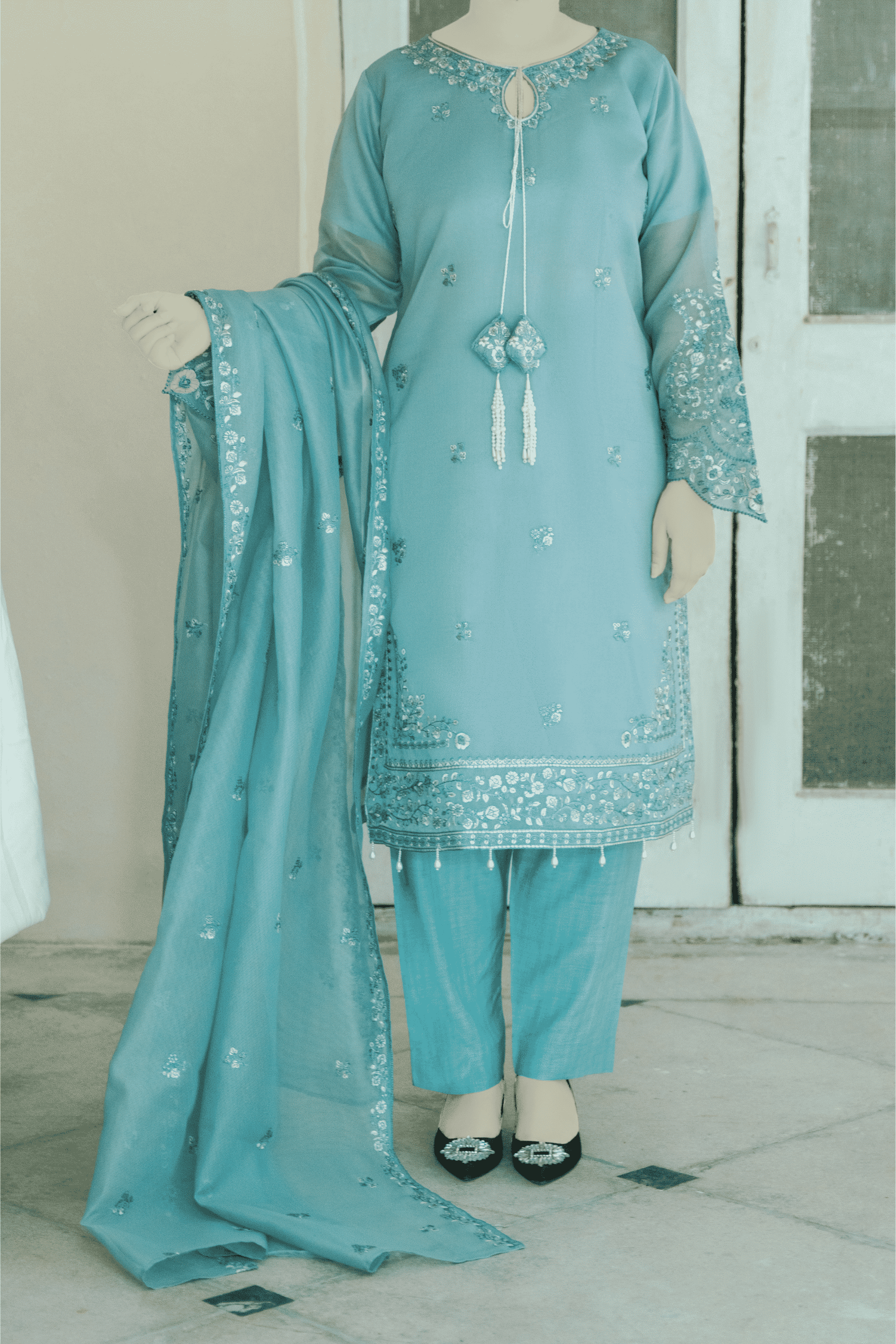 Asra Dress By Zariya Clothing