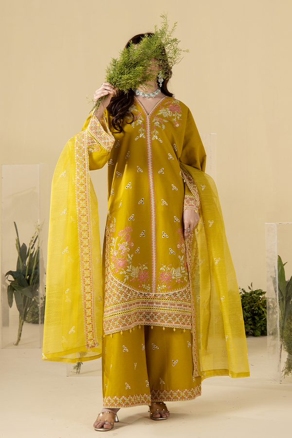 3PC Stitched Suit - ZR143
