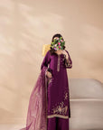 3PC Stitched Suit - ZR2012PRPL