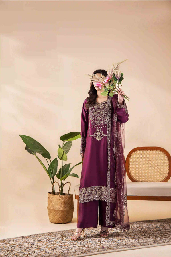 3PC Stitched Suit - ZR130