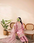 3PC Stitched Suit - ZR130PINK