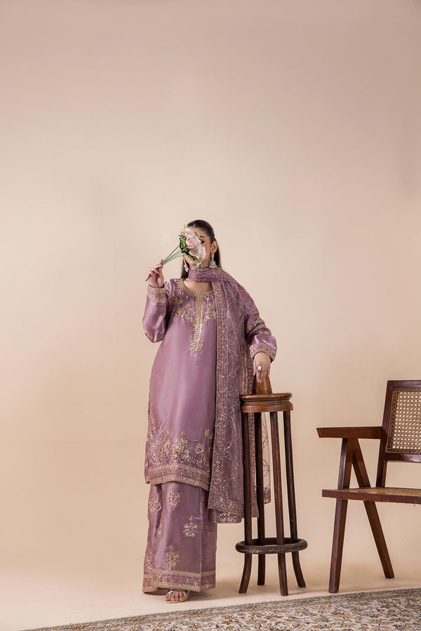 3PC Stitched Suit - ZR132SILK