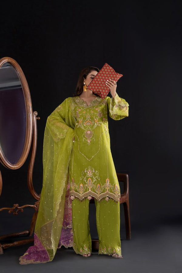 3PC Stitched Suit - ZR103