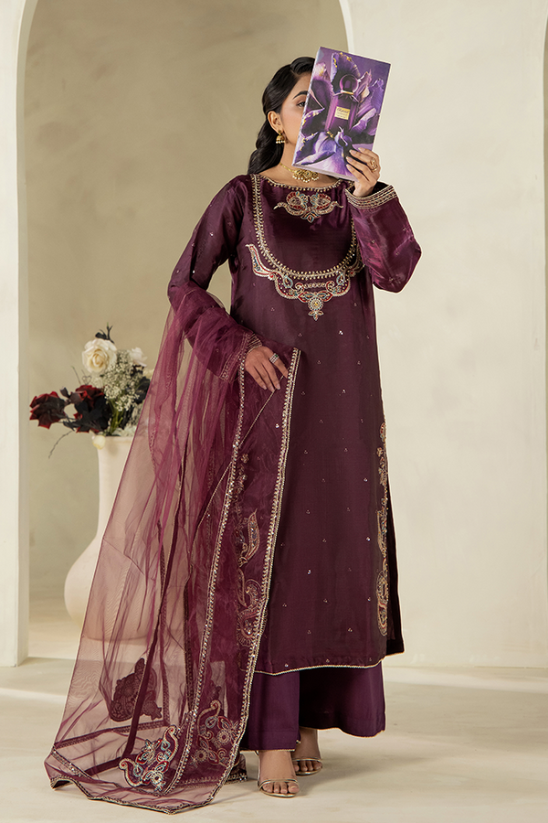 3PC Stitched Suit - ZR115