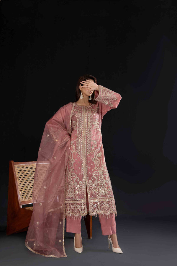 3PC Stitched Suit - ZR108