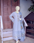3PC Stitched Suit - ZR86GRAY