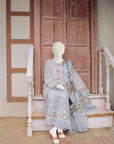 3PC Stitched Suit - ZR86GRAY